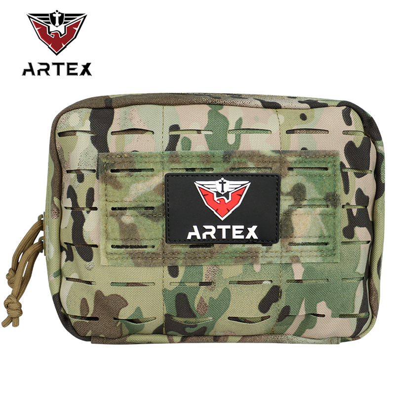 First Aid Bag Kit - Taktische MOLLE EDC-Tasche Erste-Hilfe-Set Handyhalter Hüfttasche