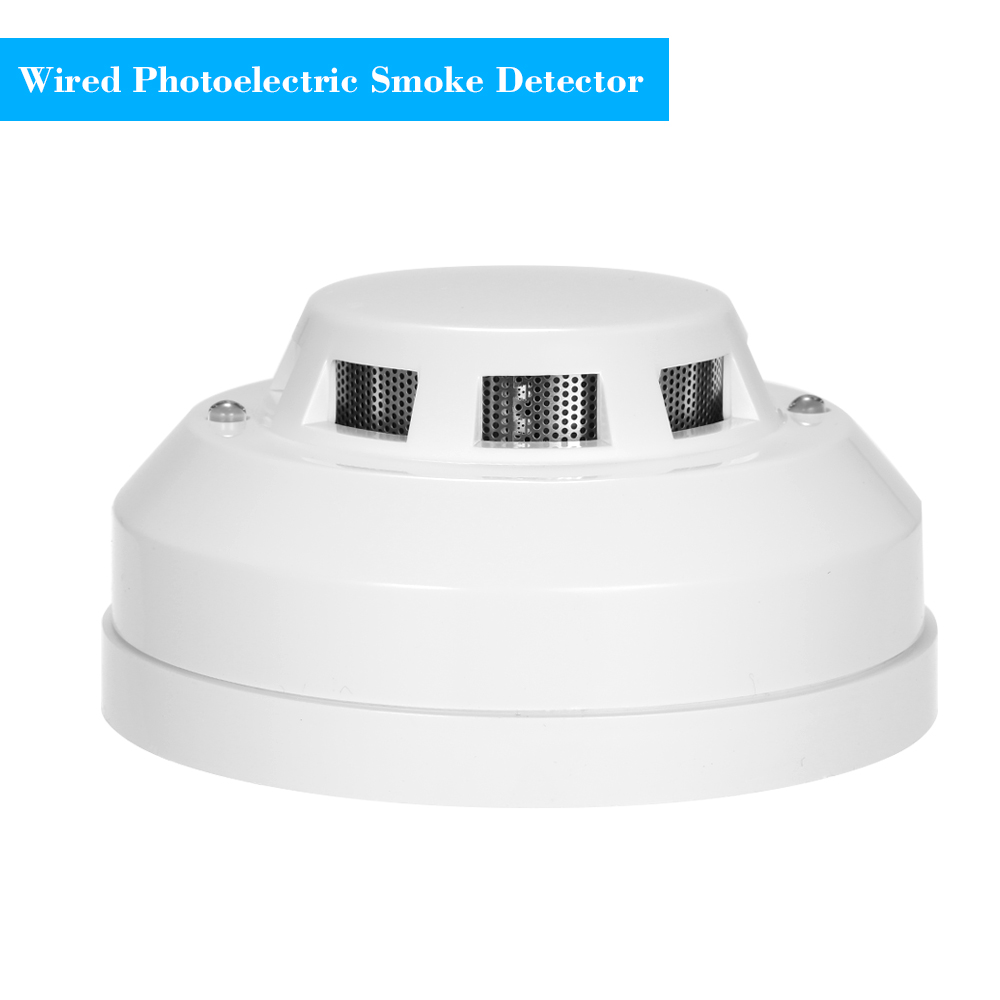 Smoke Detector Interconnected - Kabel gebundener foto elektrischer Rauchmelder Hoch