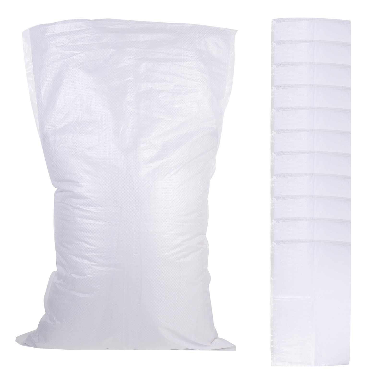 Flood Barrier Bag - 16 Stück robuste, wasserdichte, gewebte Sandsäcke,