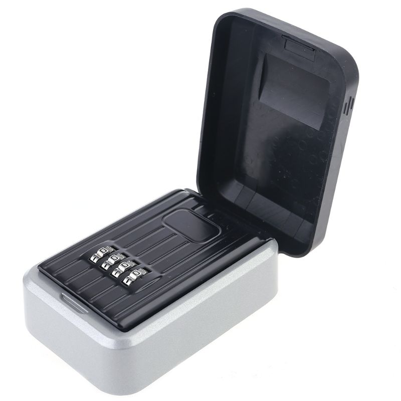 Lockbox Key Secure - 4 Digit Kombination Verstellbarem Code Key