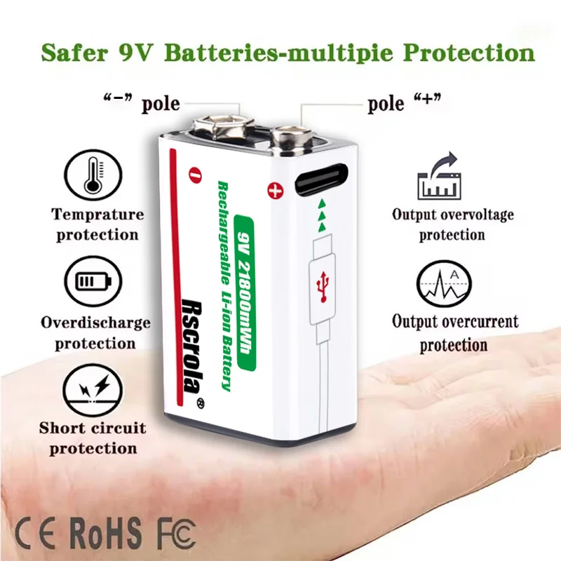 Langlebiger 9 V wiederaufladba – Smoke Detector Interconnected Bewertung und Preis