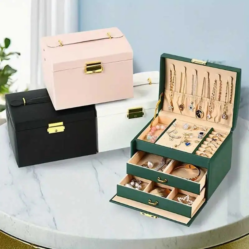 Schmuckbox aus PU-Leder mit dr – Lockbox Key Secure Bewertung und Preis
