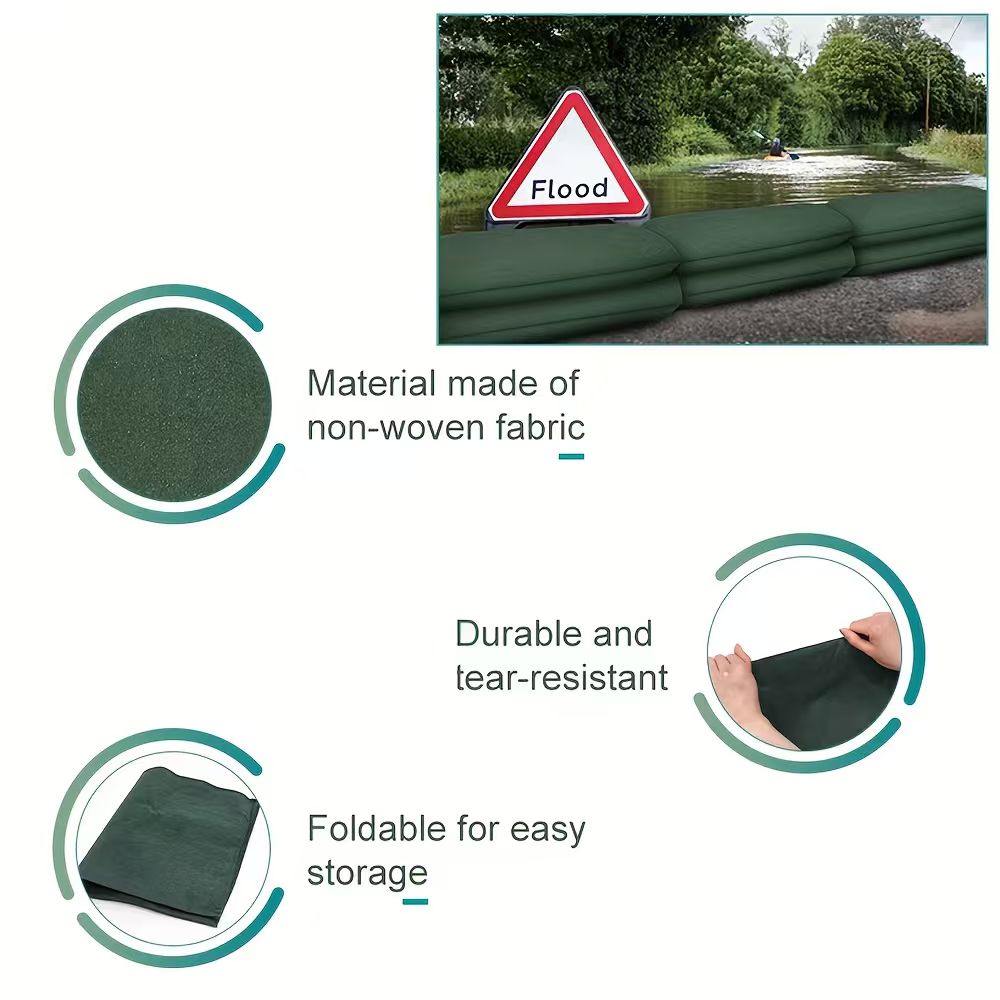 Wasseraktivierte Sandsäcke, wi – Flood Barrier Bag Bewertung und Preis