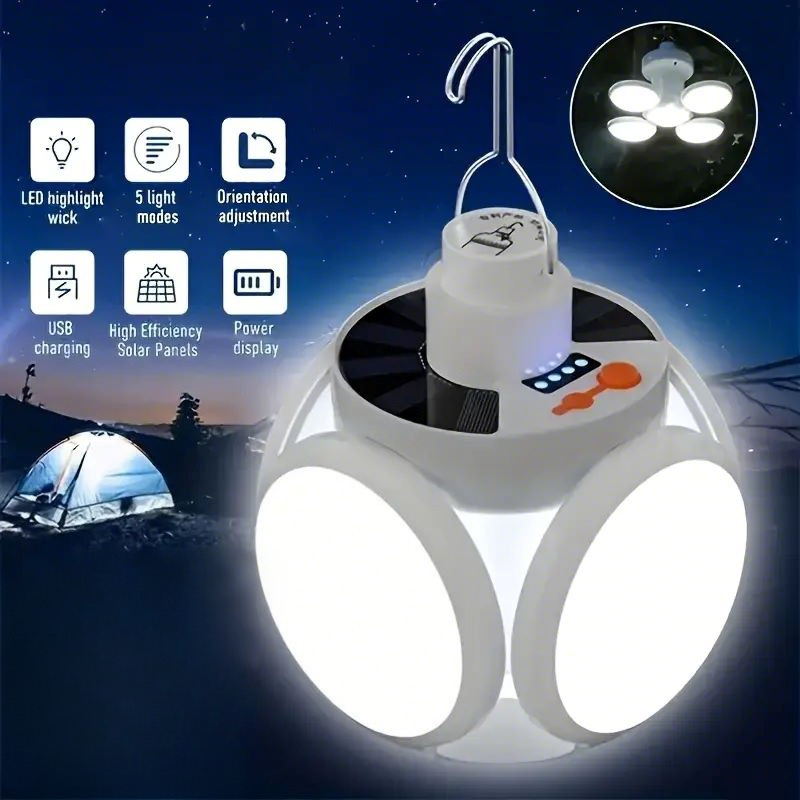Solar-Ladelicht mit Haken, meh – Power Outage Light Bewertung und Preis